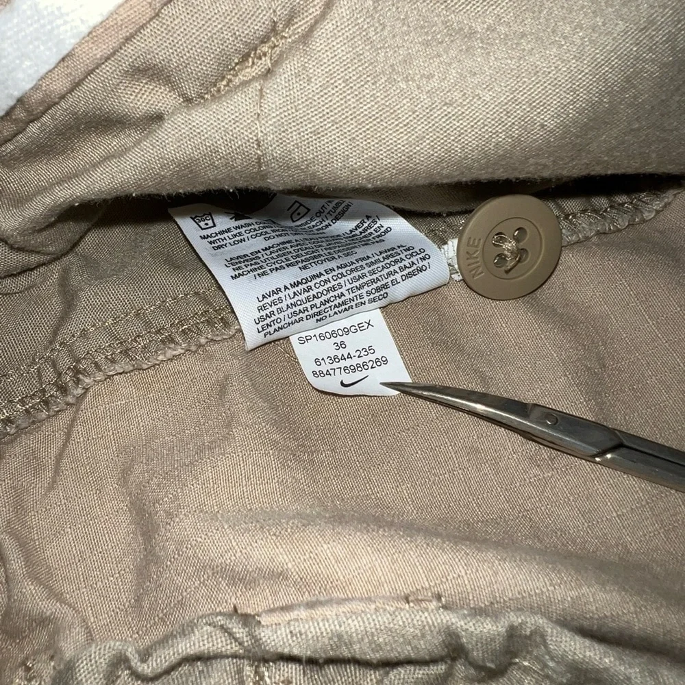 Men’s NIKE Ripstop Cargo Golf Skateboard Hiking ACG Style Shorts 36 x 10” Inseam - Picture 9 of 12